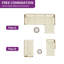 Ensemble de conversation en rotin avec table basse Bay Isle Home ™