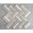 Glass Herringbone / Chevron Mosaic Tile-50869216