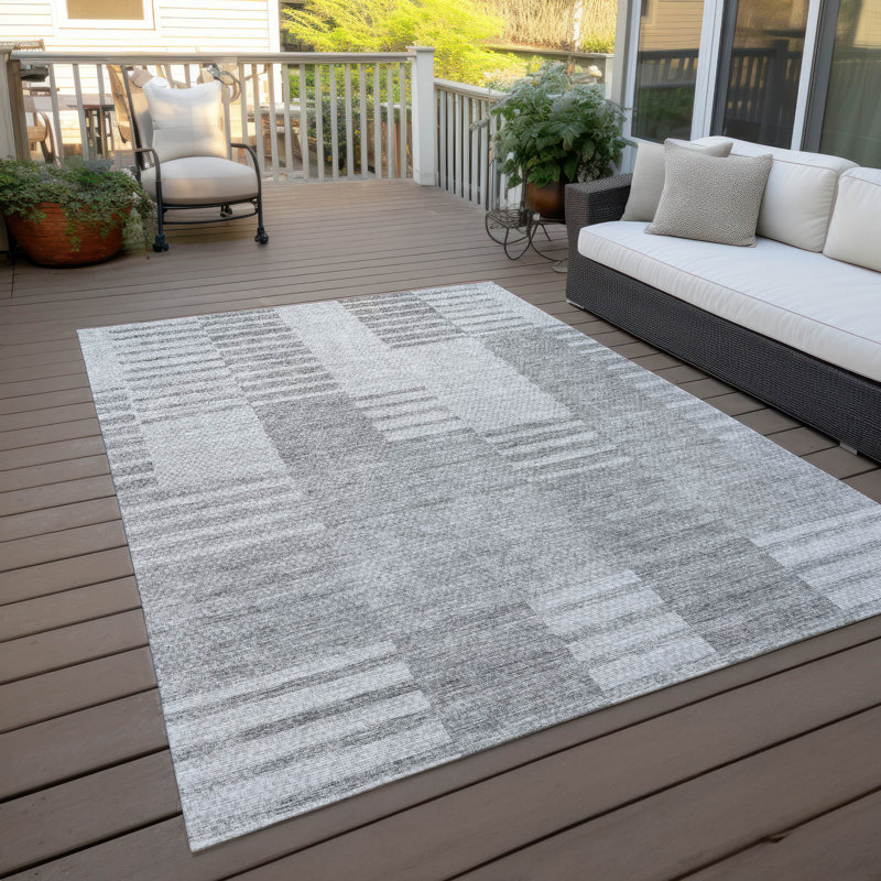 Tapis intérieur / extérieur Granier avec envers antidérapant, Rectangle 2 pi 6 po x 3 pi 10 po