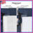 Blue White Circles Window Curtains, Geometric Shapes Sheer & Blockout Curtains - 1 Panel-85996806-85996800