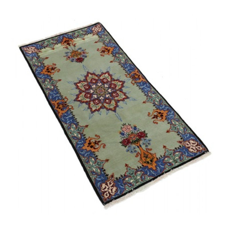 Merilou One-of-a-Kind 2' X 4'2'' Hand Knotted Area Rug