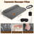 Ergonomic Memory Foam Neck Massager Pillow, 3-Level Heating & 3 Vibration Intensity 30Min Timer for Neck Back Shoulder Pain Relief