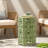 Iron Side Table In Crackle Finish - 14.04"d X 14.04"w 22.4"h, Cut Out For Outdoor Area With Design , Lightweight And Stylish Patio