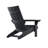  Keter Modern Adirondack Chair Durable Weatherproof Outdoor Furniture for Porch and Backyard (Choose Color)-124585068