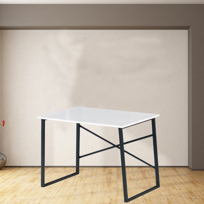 Writing Desk,Computer Desk,Home Office Desk, White/Black