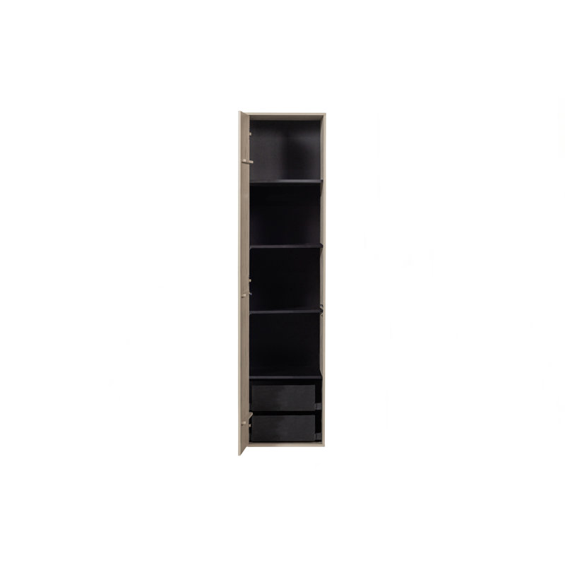 2 Door Wardrobe, 5 cm H x 47 cm W x 54 cm D