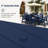 7-Piece HDPE Outdoor Patio Dining Set with Rectangular Table, Umbrella Hole and Armchairs, All-Weather Patio Furniture-1397900753-1397900752
