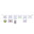 Locke Stainless Steel Adjustable Single Curtain Rod
