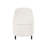 Homepop Ellipse Storage Bench With Metal Legs - Cream Boucle With Yarns-124300379