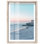 «Clouded Shore Shadowbox Print Coastal Art Prints» par Notoriart