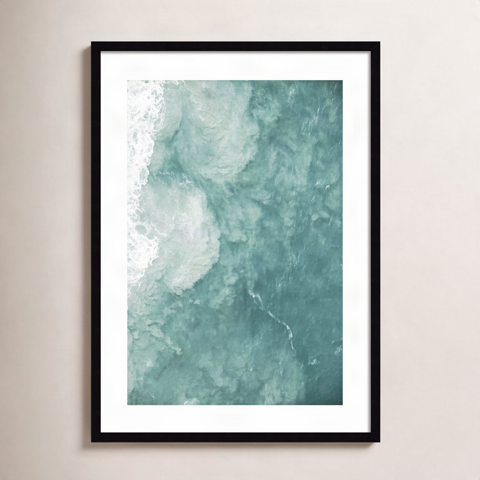 Daisey "Oceano" Print by Shot by Clint, Black, 33" H x 24" W