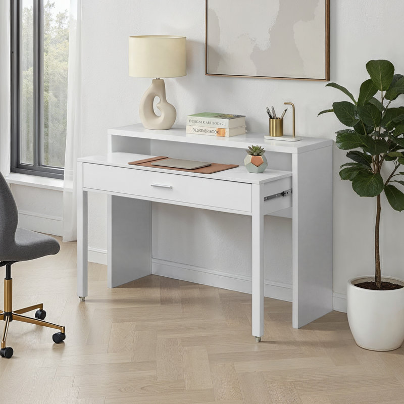 Binca Writing Desk, White