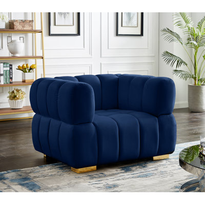 Carlan Velvet Armchair
