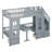 Bunk Bed With Changeable Table, Bunk Bed Turn Into Upper Bed And Down Desk-1508277464-1508277469