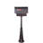 Savannah Aluminum Post Mounted Mailbox