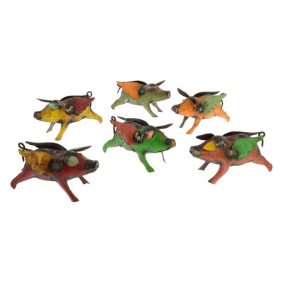 Cochons en métal Thaddeus