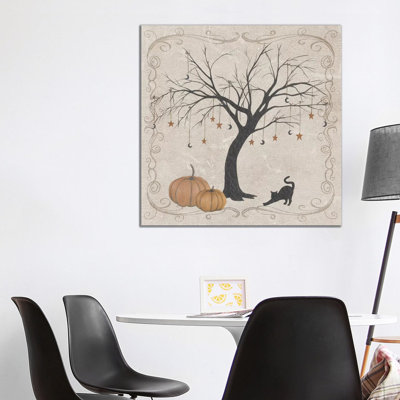 Vintage Halloween Collection A by Grace Popp - Wrapped Canvas Gallery-Wrapped Canvas Giclée