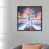 Toile avec cadre gris est en rupture de stock
