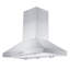 Hotte murale 48 po en acier inoxydable brossé 48 pi
