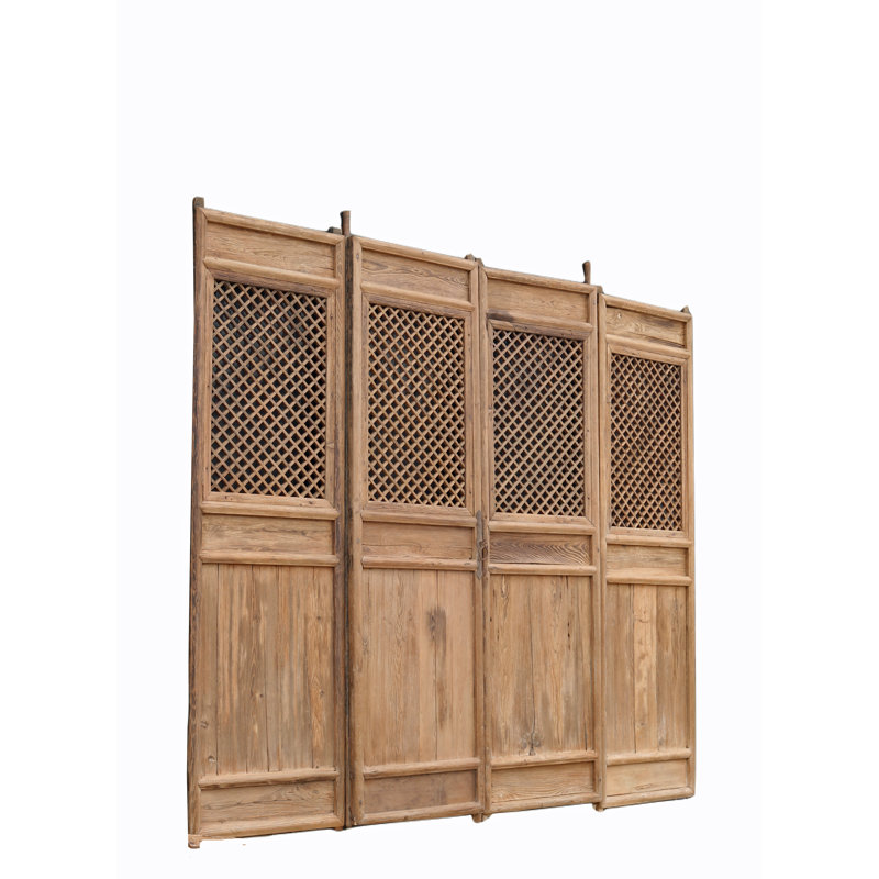 Unfinished Pine Folding Screen Doors