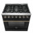 Forno Galiano 36-inch Gas Range in white, black, blue or red, 6 burners, 83,000 BTU, 5.36 cu. ft. Convection oven-68818936