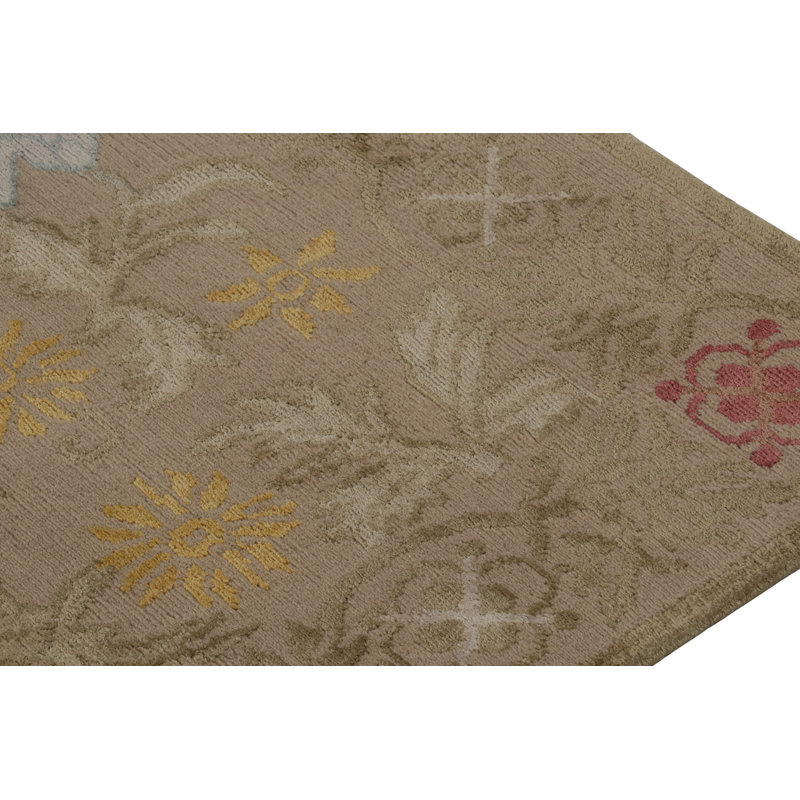 Hand Woven Wool Area Rug, Rectangle 3' x 6'