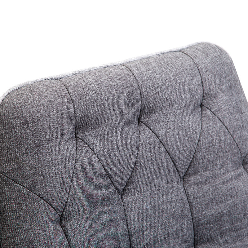 Fauteuil de bureau pivotant en polyester ajustable et confortable pour et les espaces de travail