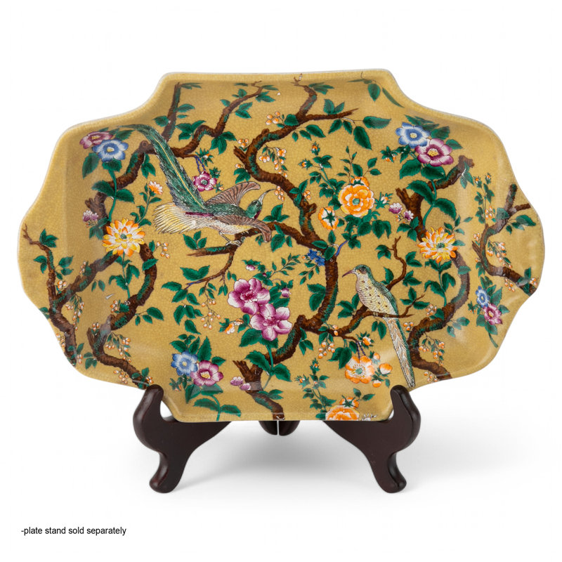 Porcelain Tray Beau Jardin