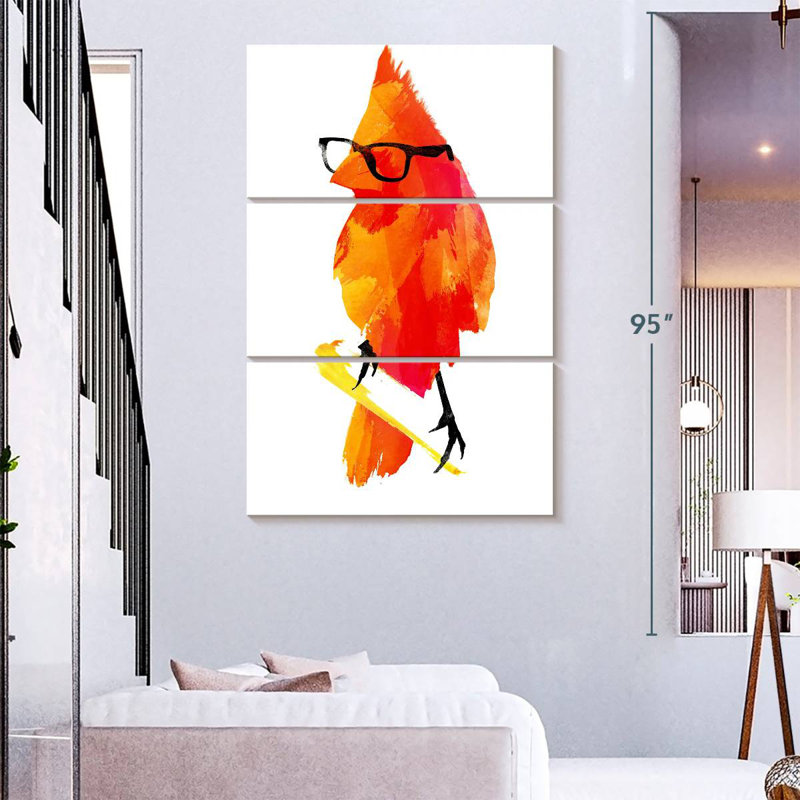 Brampt Punk Bird, 74" H x 48" W