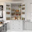 Garde-manger Farmhouse avec 3 tablettes réglables, 8 tablettes de porte et 3 tiroirs-1184427399