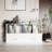 48.03"  Modern TV Stand For Tvs Up To 55", Entertainment Console With Open Shelf And Storage