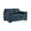 Upholstered Tufted Convertible Pull-Out Sleeper Sofa Bed - Adjustable Backrest With 2 Soft Pillows-452628823