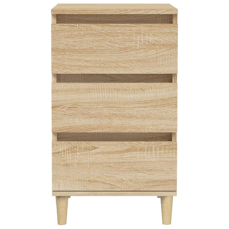 Laci-May 40cm W Bedside Table, Beige