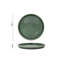 Waterside 12pc Green Reactive Glaze Stoneware Dinner Set