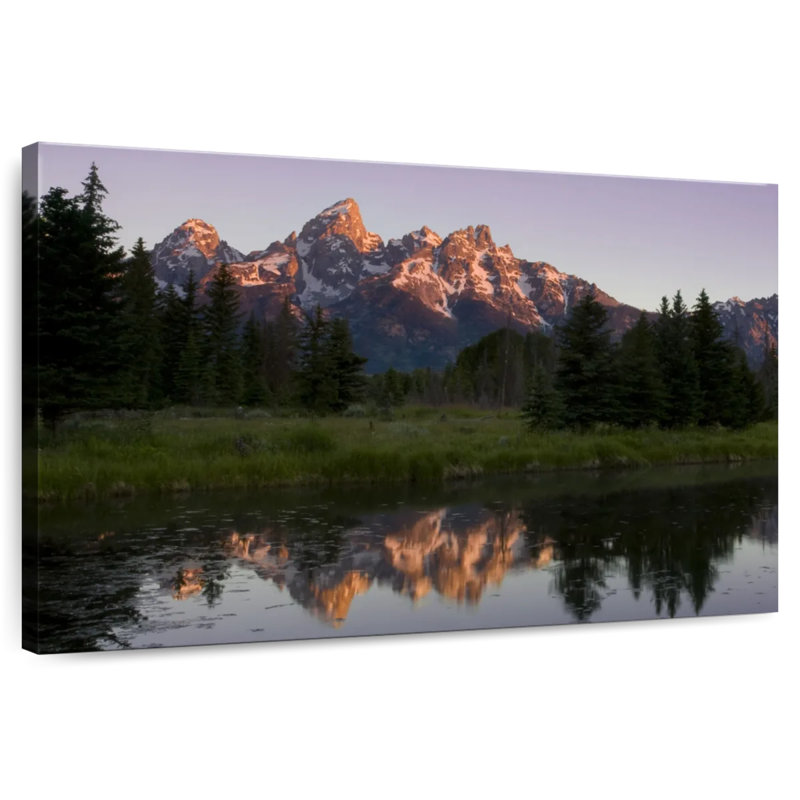 Alvord reflet de Grand Teton, H 34 po x l 51 po