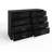 Brendle 8 Drawer Chest: 113cm Wide - High Gloss Front with Chrome Handles, Scratch Resistant.-483638689