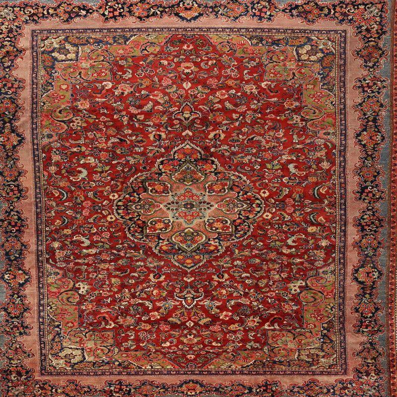 Codie Oriental Indoor Rug, Round 5'