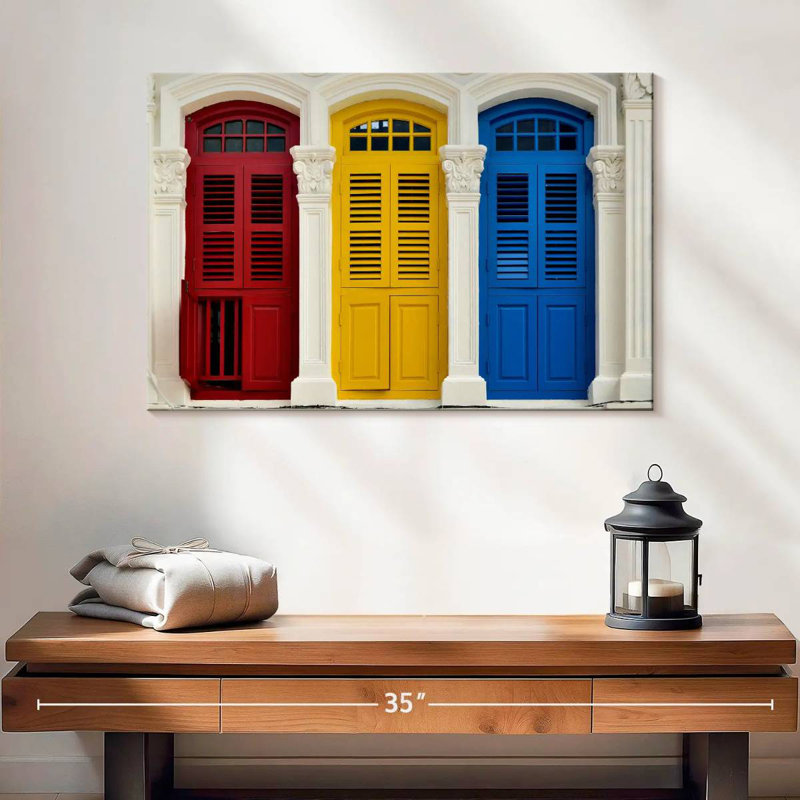 Portes singapouriennes Lilie, H 16 po x l 24 po