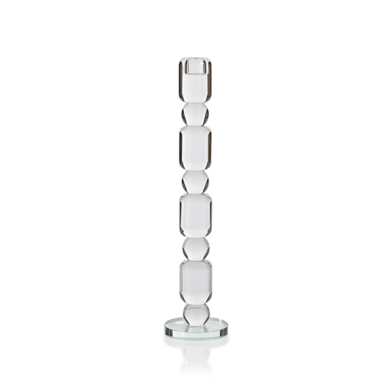 Bougeoir de table, H 15 po x l 3,5 po x P 3,5 po