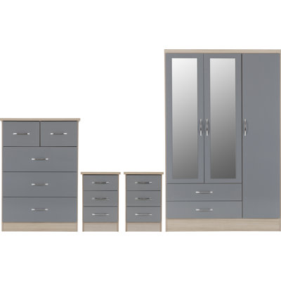 Cascio 4 Piece Bedroom Set