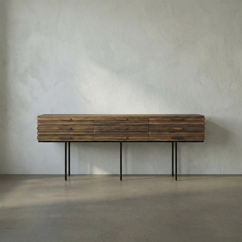 Zodiac 73'' W Solid Wood Sideboard