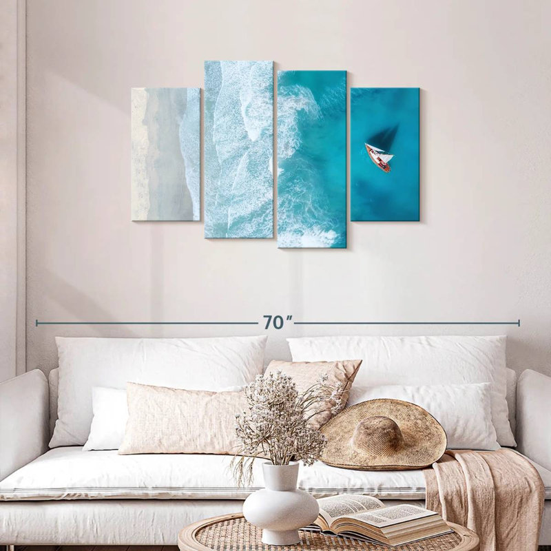 Yacht de mer turquoise Gillard