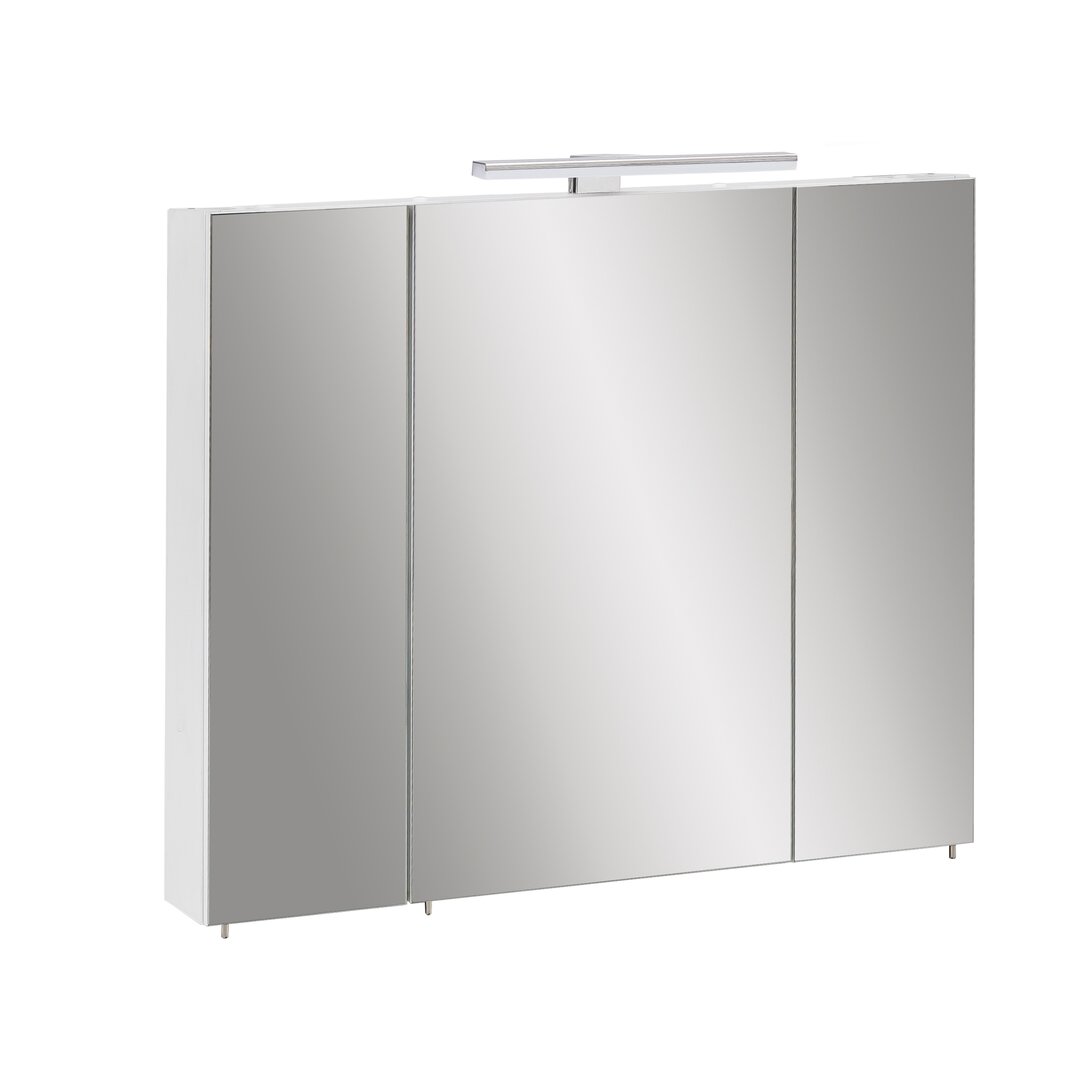 80 x 75 cm Badschrank Limone