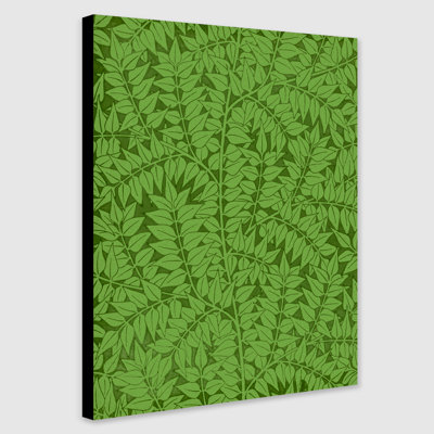 Branch Pattern - Wrapped Canvas Print