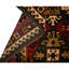 Hand Knotted Wool Area Rug in Multi