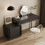 Commode moderne moderne simple et luxueuse noire