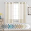 Paire de rideaux semi-transparents avec œillets Hywell-1268837101-1268837096