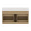Ensemble de meuble-lavabo mural 48 po avec lavabo Dyerville