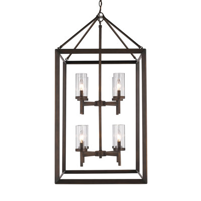 Luminaire suspendu lanterne à 8 lumières Avuyer