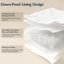 Oreiller de lit en duvet d'oie blanche Pacific Coast-126090161-126090163